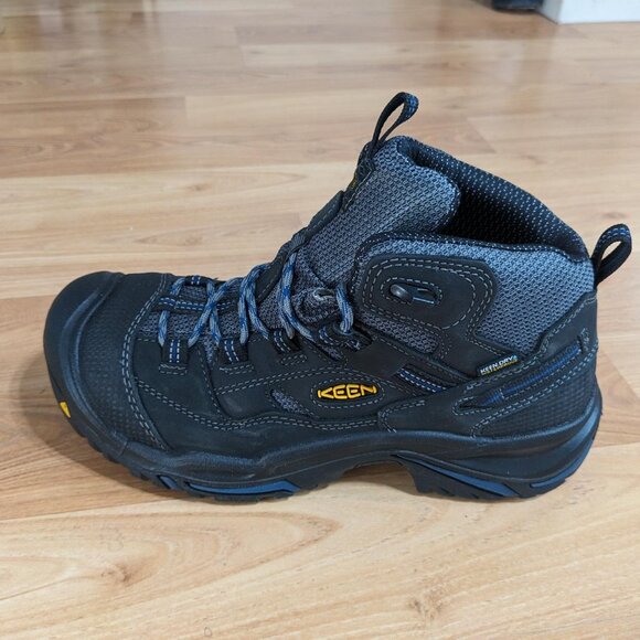 NEW KEEN Men's Braddock Mid Height Soft Toe Work Boots 8.5 FREE SHIPPING - Picture 6 of 8